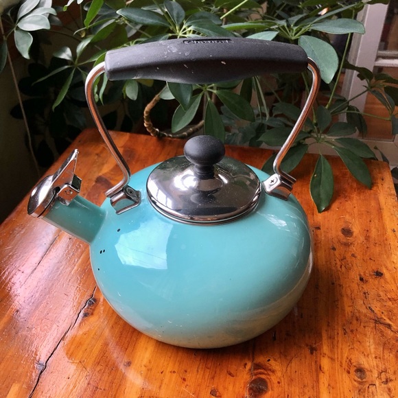 Turquoise teapot - Picture 1 of 6